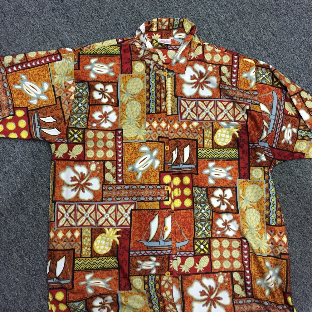 Hawaiian Shirt 100% Terivoile